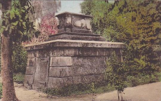 The Mausoleum Middleton Place Gardens Charleston South Carolina Handcolored A...