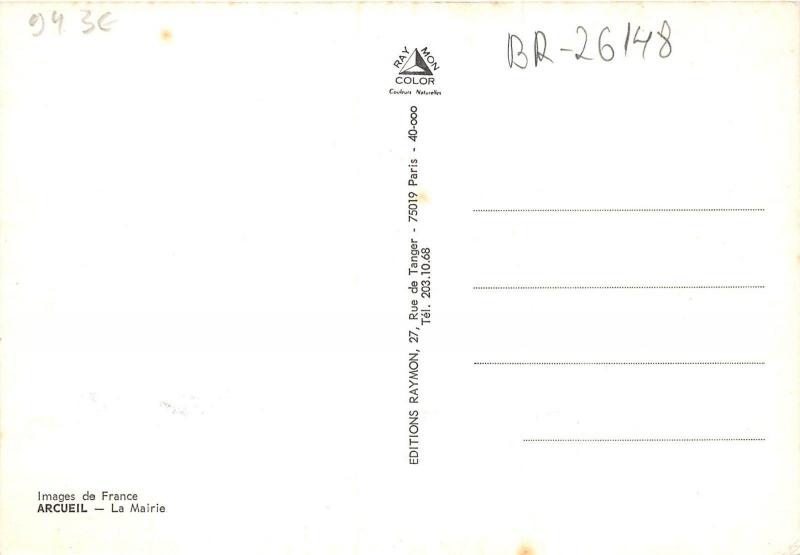BR26148 La Mairie Arcueil France 1