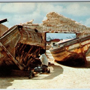 c1970s Turks and Caicos Islands Shipwright Ancient Craft Harry Kline Delray A198