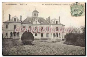 Old Postcard Pacy-sur-Eure Castle