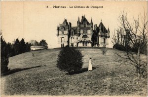 CPA MARINES - Le Chateau de Dampont (107430)