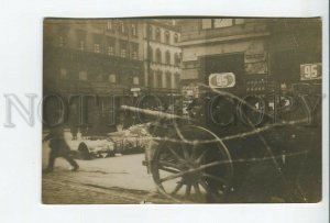 461218 1918 year Revolution in Germany Berlin gun on the street photo postcard