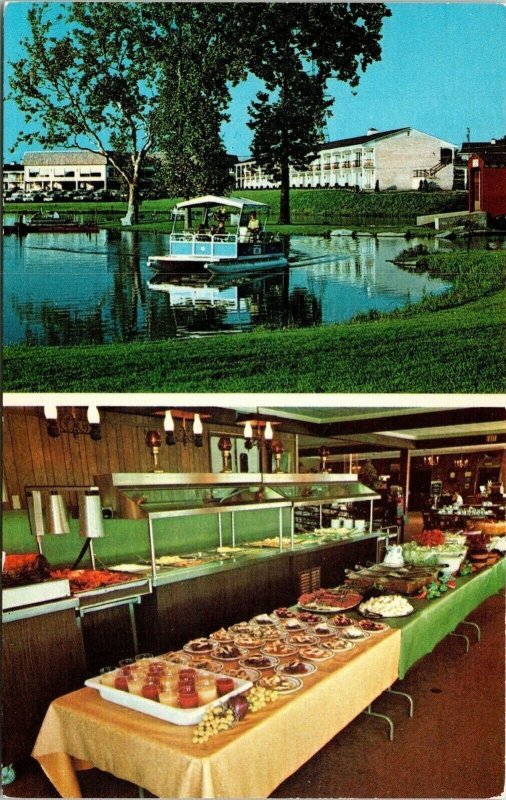 Willow Valley Farms Motor Inn Resturant Lancaster PA Pennsylvania Postcard VTG 