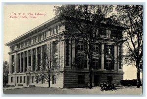 c1910 Exterior View I S T C Library Building Cedar Falls Iowa Unposted Postcard