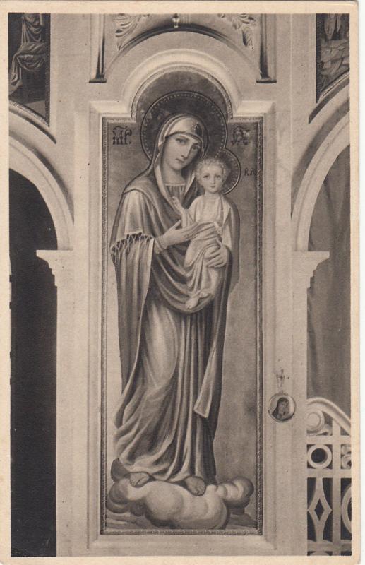 CHIESA RUSSO CATTOLICA DI S. ANTONIO ABBATE ROMA LA MADONNA DI VLADIMIR