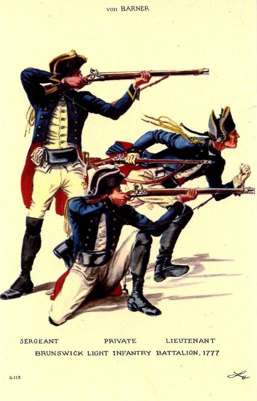 Brunswick Light Infantry Battalion, 1777