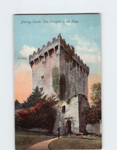 Postcard The Entrance to the Keep, Blarney Castle, Blarney, Ireland