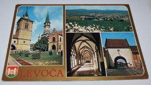 Levoca Slovakia Postcard 45-458