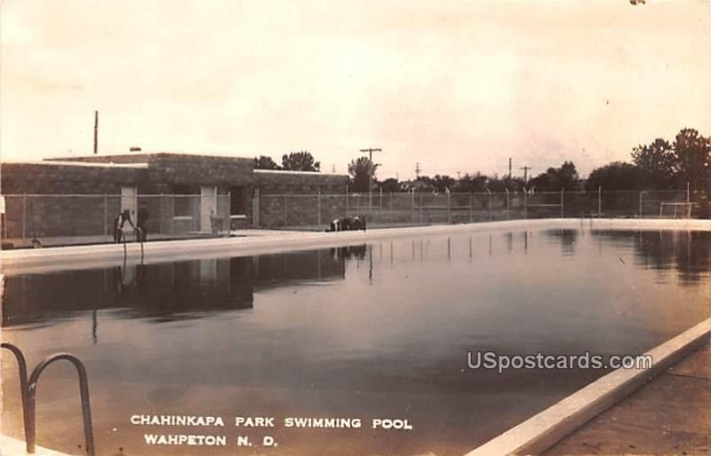 Chahinkapa Park Swimming Pool Wahpeton, North Dakota ND United States North Dakota
