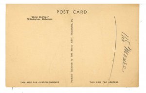 DE - Wilmington. Hotel DuPont