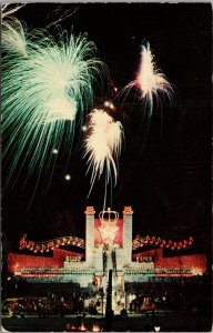 Landing of the Royal Barge Cotton Carnival Memphis TN Postcard PC519