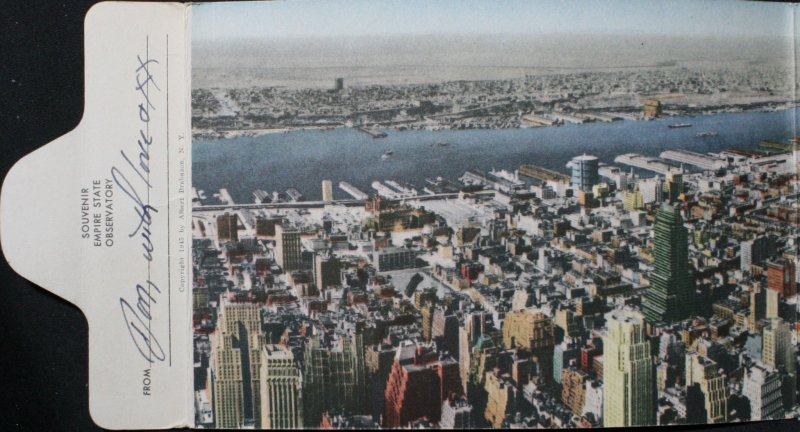 Panoramic view from Empire State Building