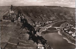 Germany Cochem an der Mosel mit Burg Vintage RPPC C109