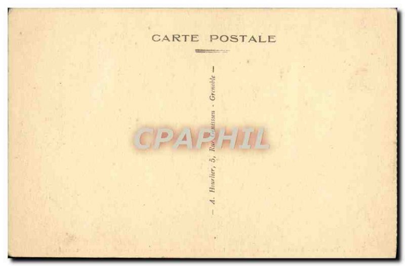 Old Postcard Dauphine Route De La Berarde Le Virage De La Bernardiere and hea...