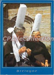 Postcard Modern Costume Britain the BIGOUDENES
