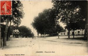 CPA CHARMES - Place de la Gare (279429)