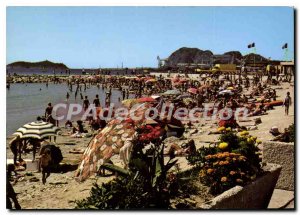 Modern Postcard La Ciotat The Beach