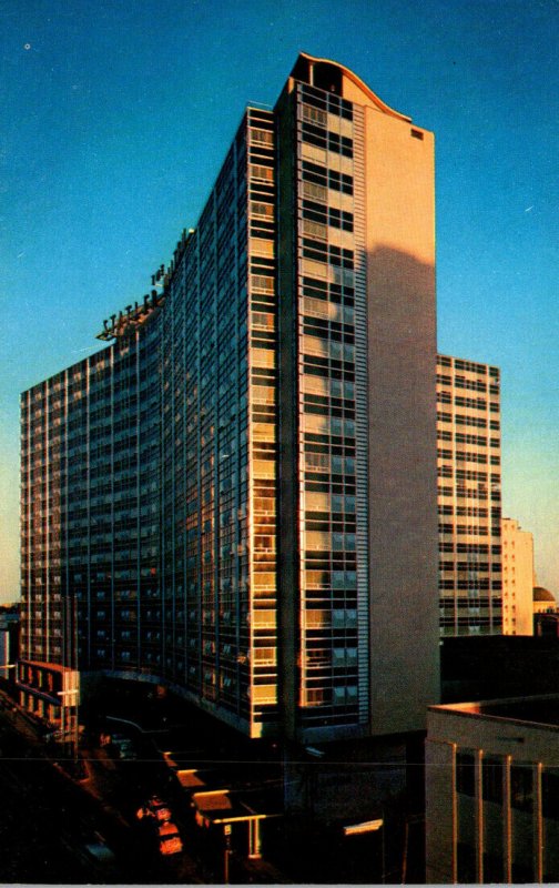 Texas Dallas The Statler-Hilton At Sunset