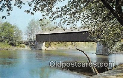 White River Covered Bridge Jackson County, IN, USA Unused 