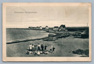 OSTSEEBAD HEILIGENHAFEN GERMAN ANTIQUE POSTCARD