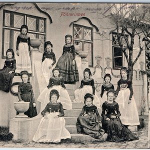 c1910s Germany Outdoor Group Women Fohrerinnen Headmistress Wilh. Muller A192