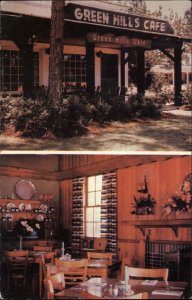 FOUNTAIN FLORIDA FL Green Hills Caf� and Motel Vintage Postcard