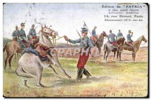 Old Postcard Fantasy Militaria edition of Patria Hussars