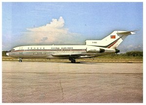 China Airlines Boeing B 727-109C Airplane Postcard