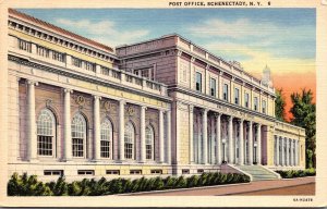 New York Schenectady Post Office Curteich