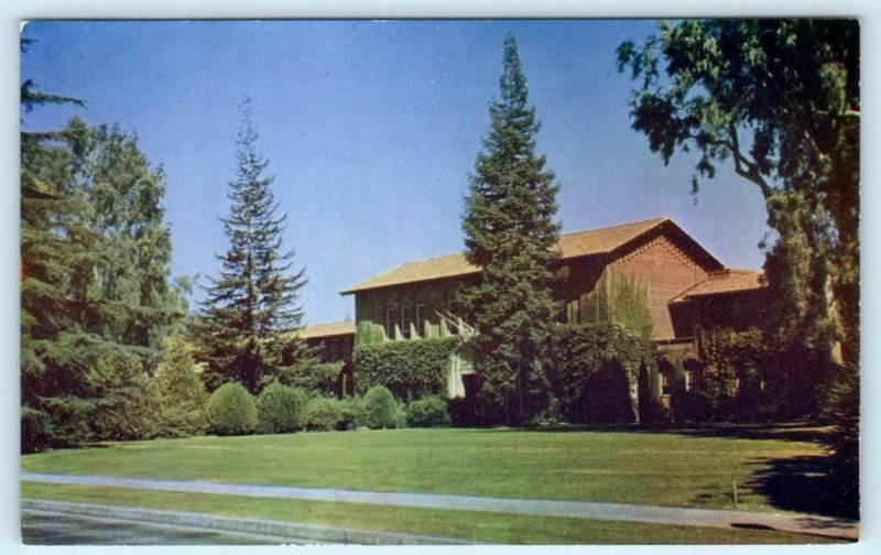 FRESNO STATE COLLEGE, California CA ~ Administration Building ca 1960s  Postcard