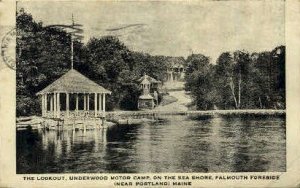 The Lookout, Underwood Motor Camp in Falmouth Foreside, Maine
