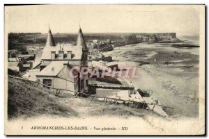 Old Postcard Arromanches The general view bathroom