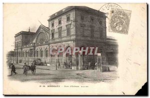 Bordeaux - Gare d & # 39Orleans - Old Postcard