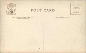 CHICAGO IL Vestibule C&N Passenger Terminal TRAIN STATION c1910 Postcard 