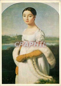 Modern Postcard Louvre Museum Dominique Ingres (1780 1867) Portrait of Mademo...