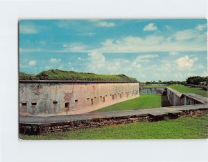 Postcard Fort Macon State Park North Carolina USA