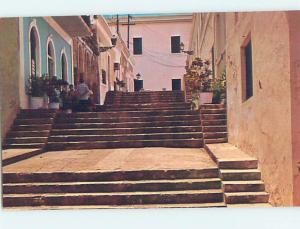 Unused Pre-1980 STEP STREET San Juan Puerto Rico PR d5348