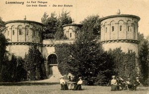 Luxembourg - Fort Thungen, Three Acorns