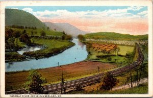 Maryland Potomac River Above Cumberland Curteich