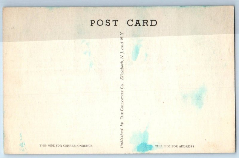 Cuba Postcard View of Casa La Rosa Varadero Beach c1940's Vintage Unposted