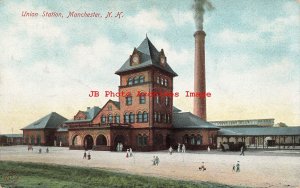 NH, Manchester, New Hampshire, Union Railroad Station, Metropolitan News Pub
