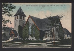 Nova Scotia YARMOUTH The Tabernacle Congregational Church pm1908 ~ DB