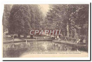 La Bourboule Old Postcard Lake Fenestre park