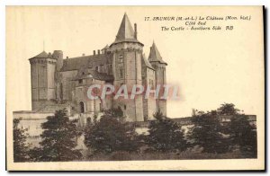 Postcard Old Saumur Maine et Loire Chateau My Hist Cote Sud