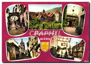 Postcard Modern picturesque Alsace Riquewihr Haut Rhin