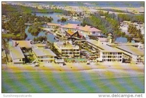 Aerial View Castaways Resort Hotel & Swimming Pool Miami Beach Florida