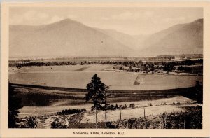 Kootenay Flats Creston BC British Columbia Unused Alberta News Postcard H59