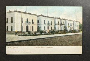 Mint Vintage Paseo Colon Chalets Lima Peru Picture Postcard