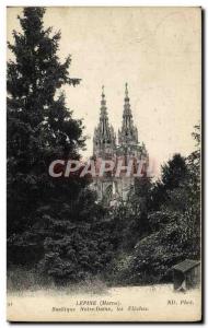 Old Postcard Lepine Notre Dame Arrows