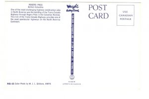 Rogers Pass Highway, British Columbia,